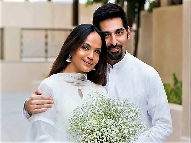 Aamina Sheikh gets married, shares first pictures with husband