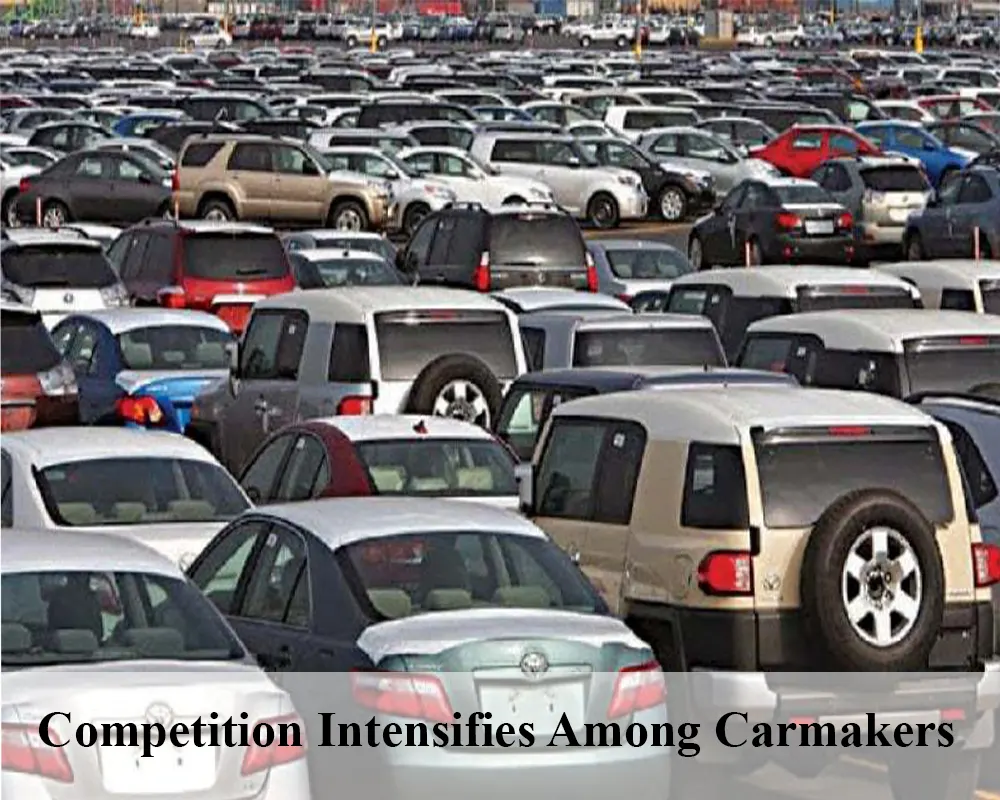Competition Intensifies Among Carmakers