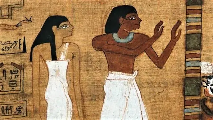 Egyptians of both sexes wore makeup.
