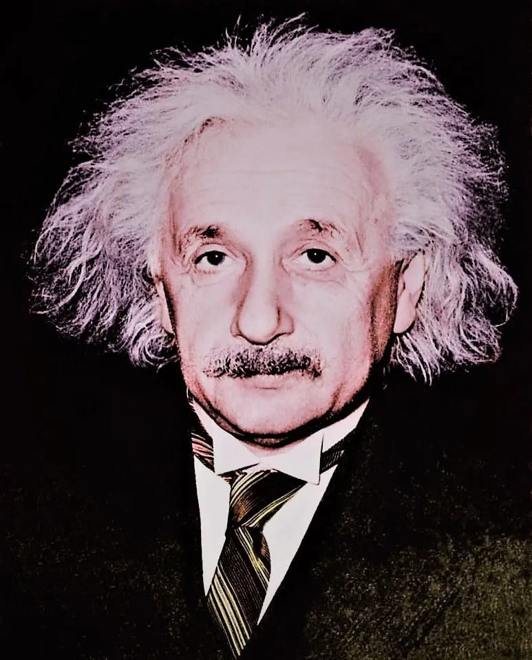 The Genius person Albert EInstein