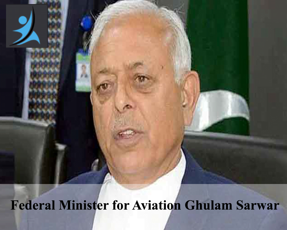 Federal Minister for Aviation Ghulam Sarwar