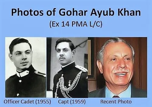 Gohar-Ayub-Khan-14-PMA-Long-Course-Graduated-from-Royal military College, Pakistan