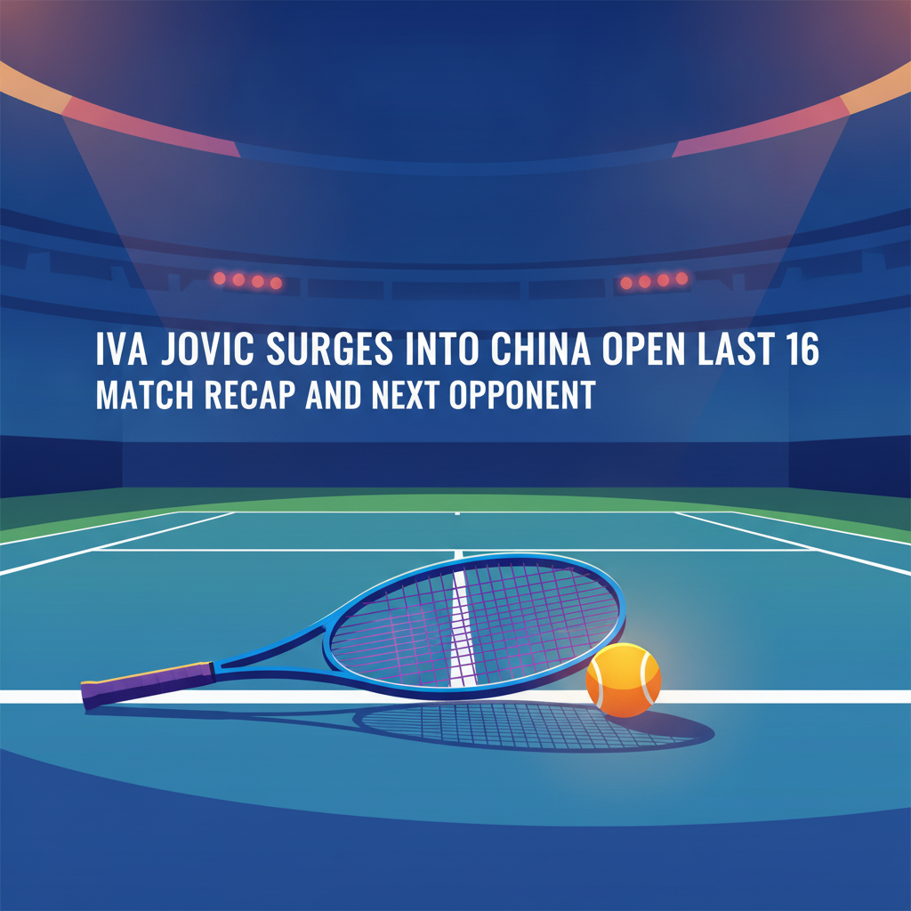 Iva Jovic Surges into China Open Last 16: Match Recap and Next Opponent