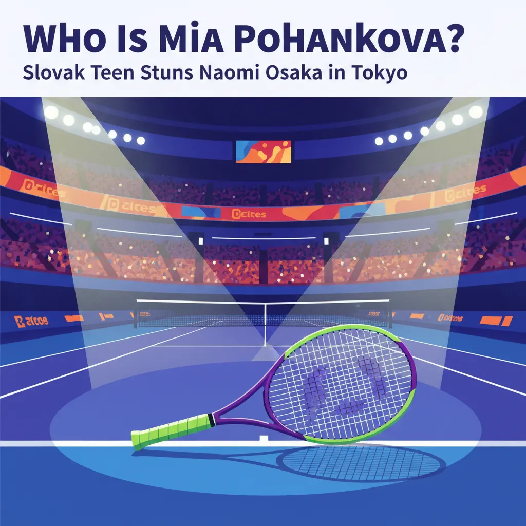Who Is Mia Pohankova? Slovak Teen Stuns Naomi Osaka in Tokyo
