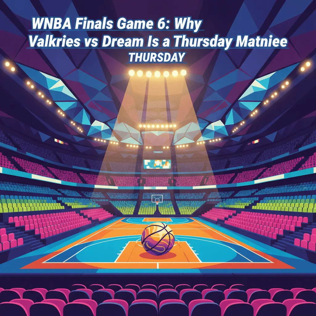 WNBA Finals Game 6: Why Valkyries vs Dream Is a Thursday Matinee