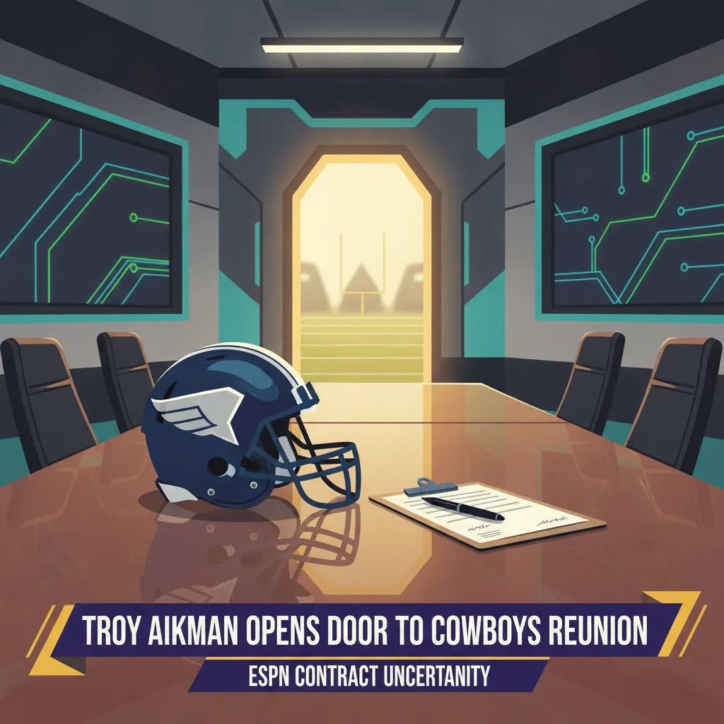 Troy Aikman Opens Door to Cowboys Reunion Amid ESPN Contract Uncertainty