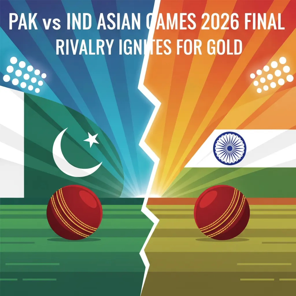 PAK vs IND Asian Games 2026 Final: Rivalry Ignites for Gold