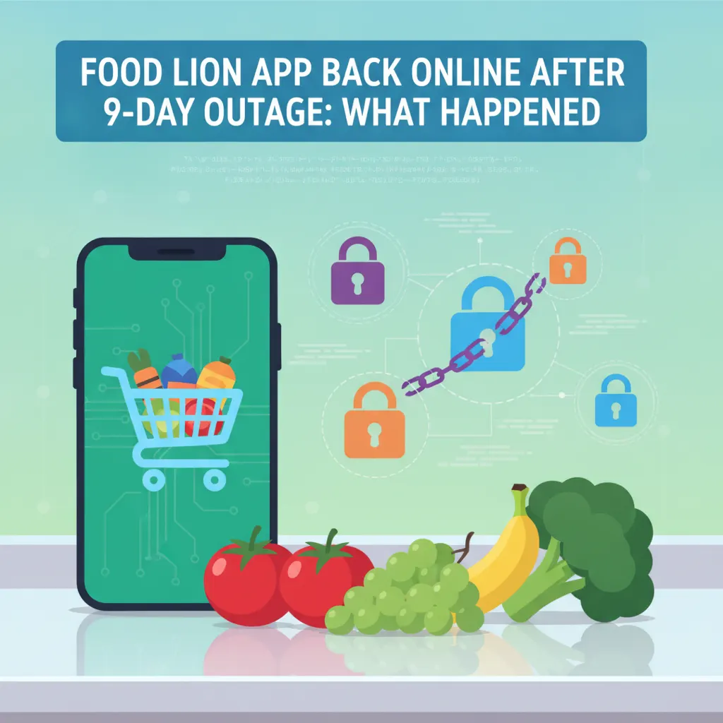 Food Lion App Back Online After 9-Day Outage: What Happened