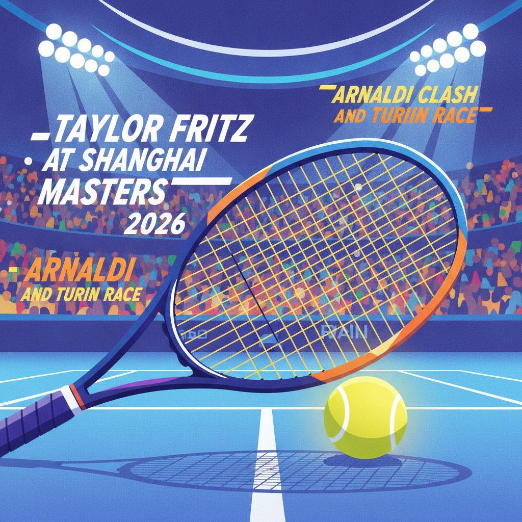 Taylor Fritz at Shanghai Masters 2026: Arnaldi Clash and Turin Race