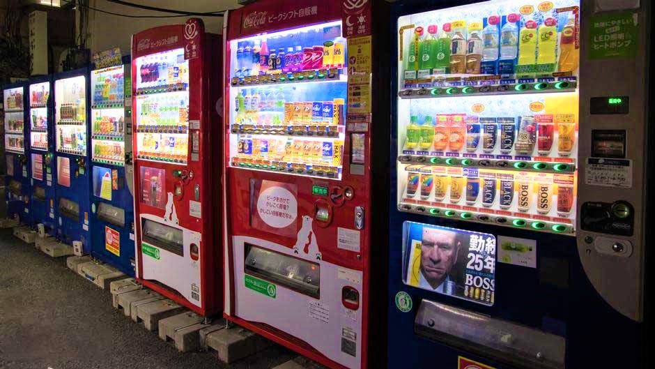 Japan's vending machines tell you a lot about the country's culture