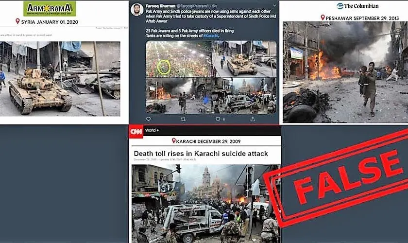 Karachi civil war Pakistan slams Twitter for inaction over Indian fake news