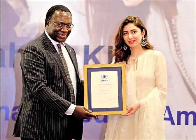 Mahira Khan appointed as the UNHCR Goodwill Ambassador for Pakistan