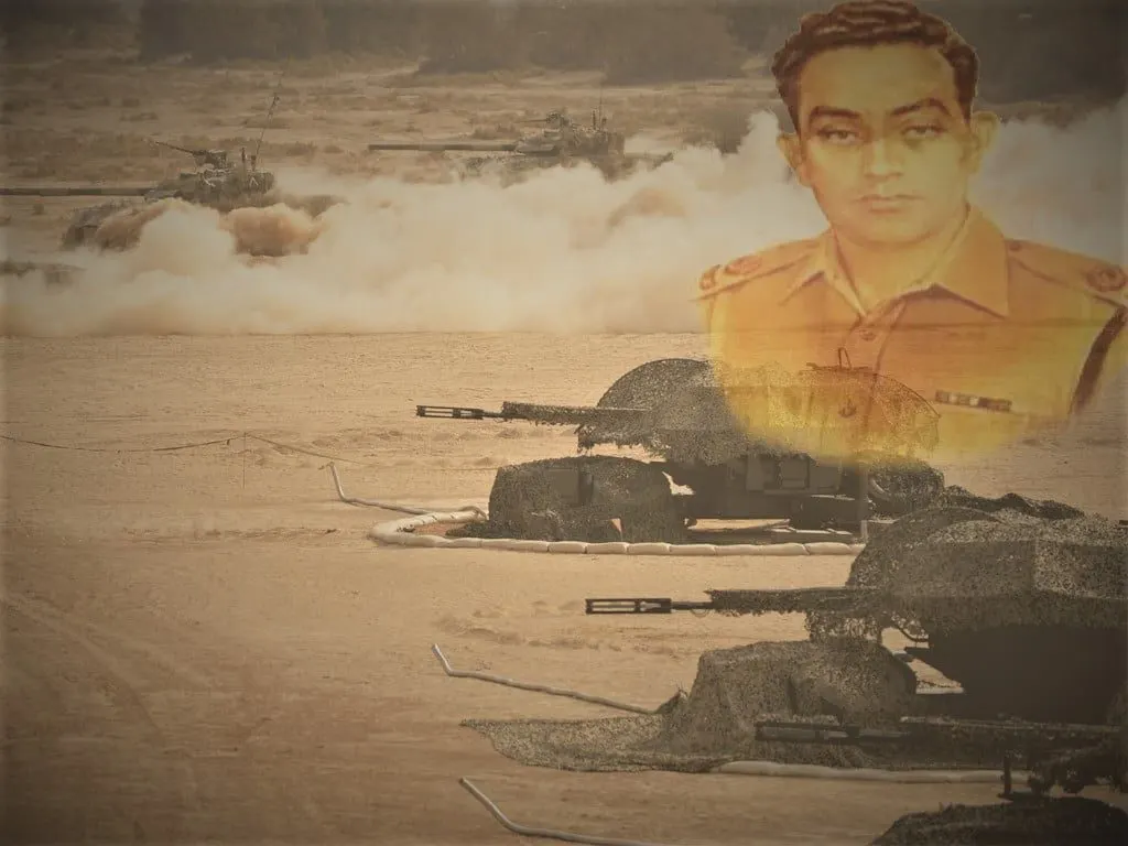 Major-Raja-Aziz-Bhatti-in-Amry