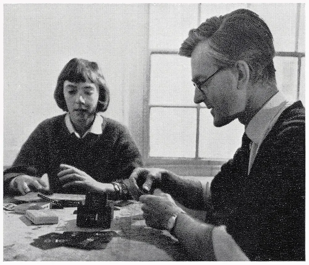 Margaret Calvert becomes Jock Kinneir's assistant