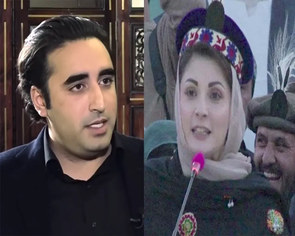 Maryam Nawaz and Bilawal Bhutto in Gilgit Baltistan