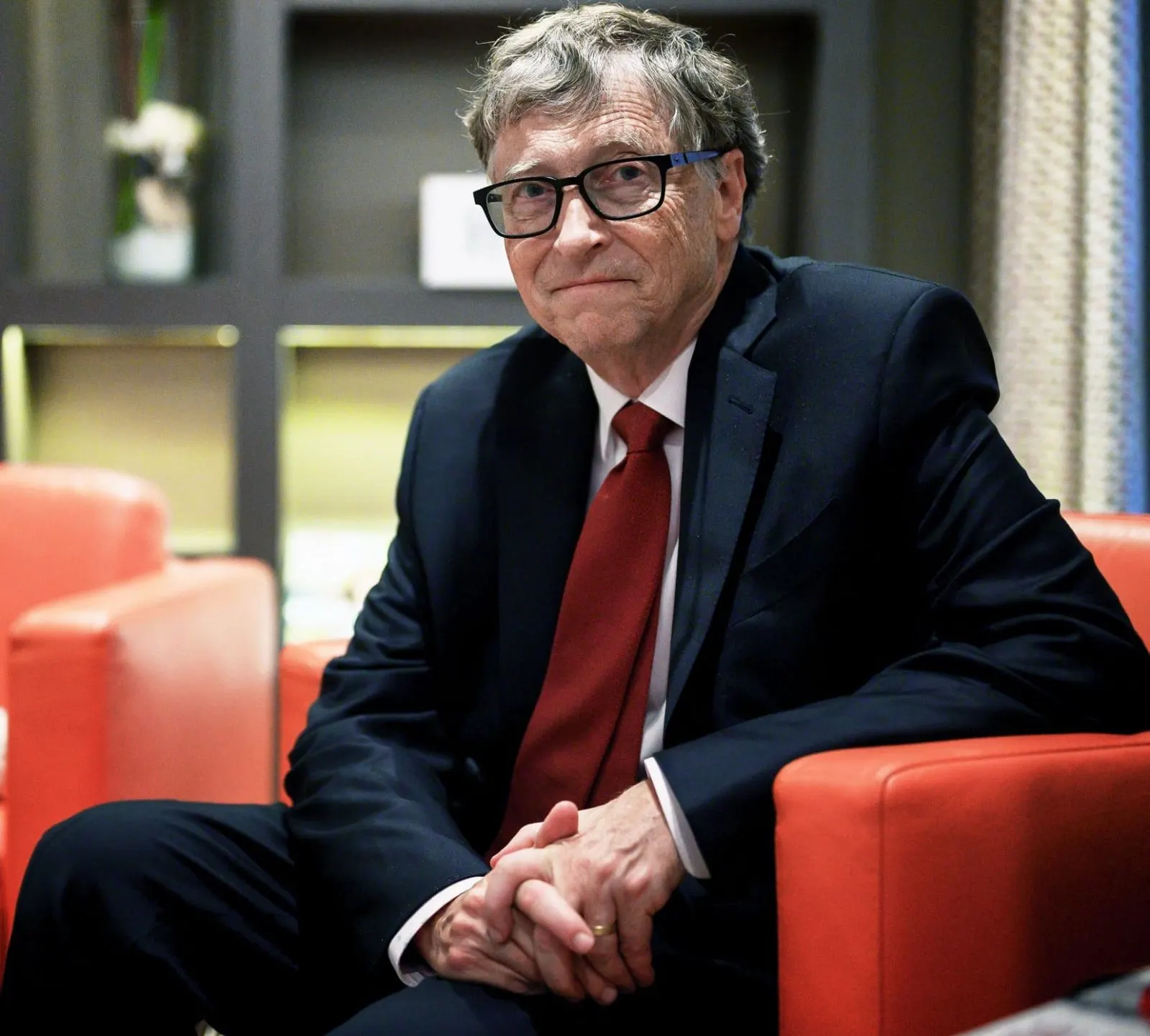 Bill Gates the founder and the owner of the Microsoft company