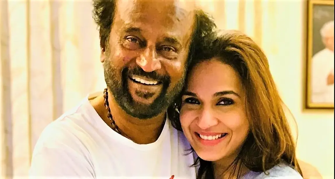 Soundarya Rajinikanth's adorable pictures with father Rajini