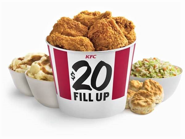 The traditional Christmas Eve meal is KFC