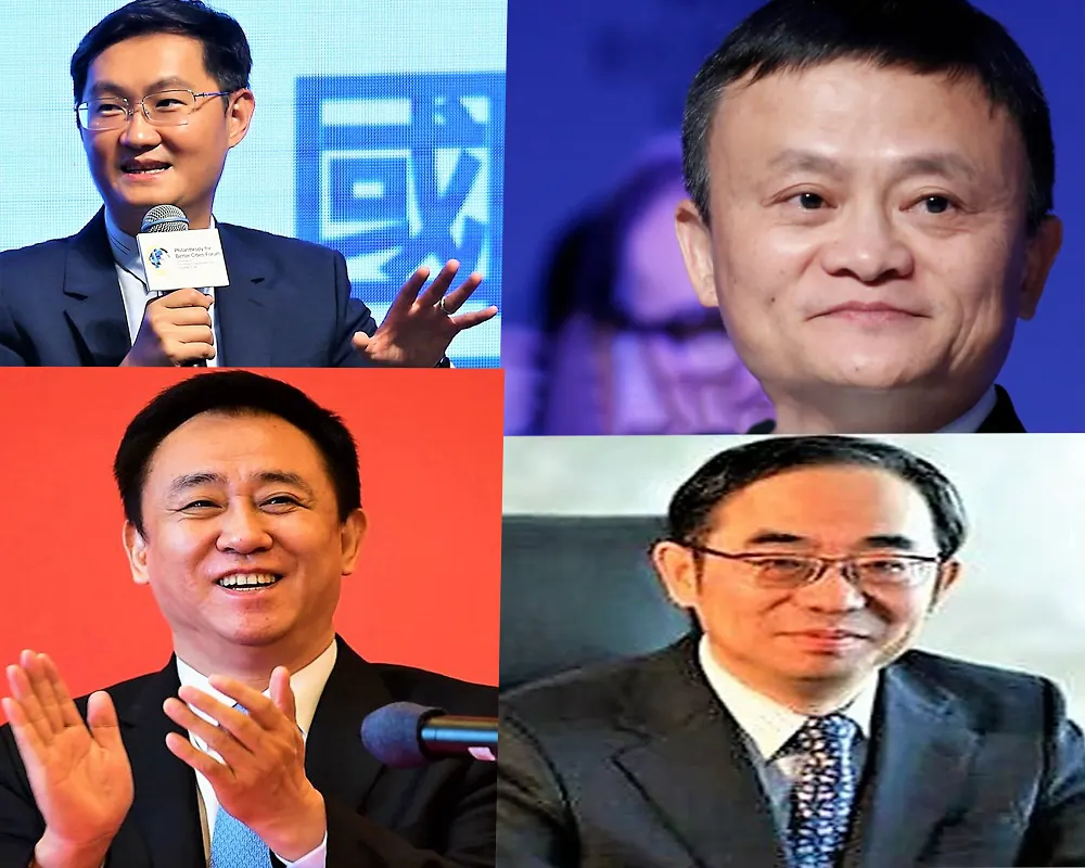 Top 4 richest person in China