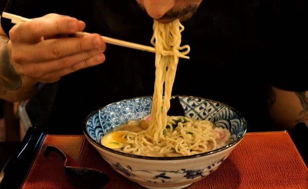 Why do the Japanese slurp their noodles when eating noodles like Ramon, Udon and  Soba