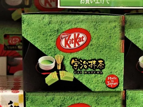 Why not try some tasty Green Tea flavored KitKats