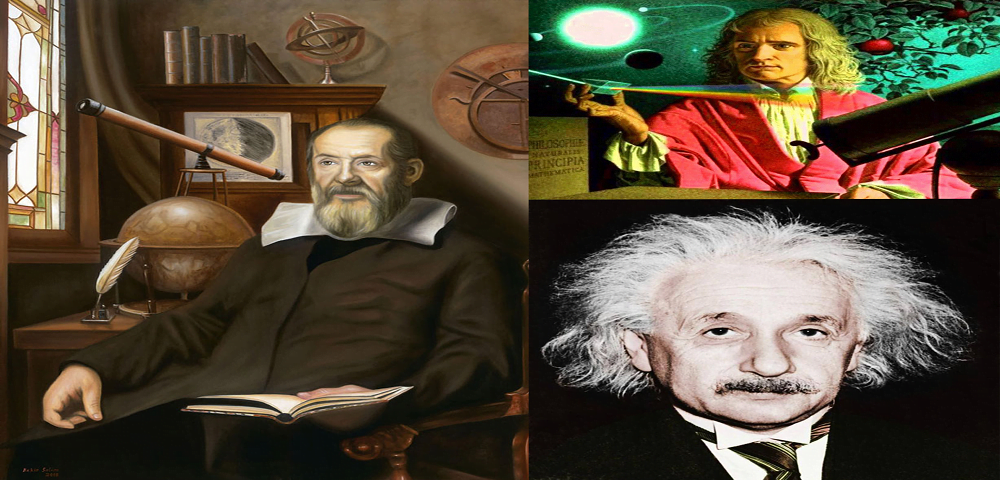 Top 3 scientist of major science famous in the world