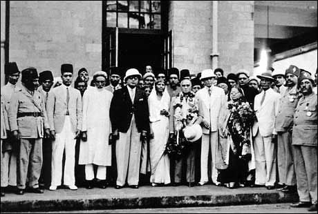 Abdur Rahim and All Indian Muslim League Leaders