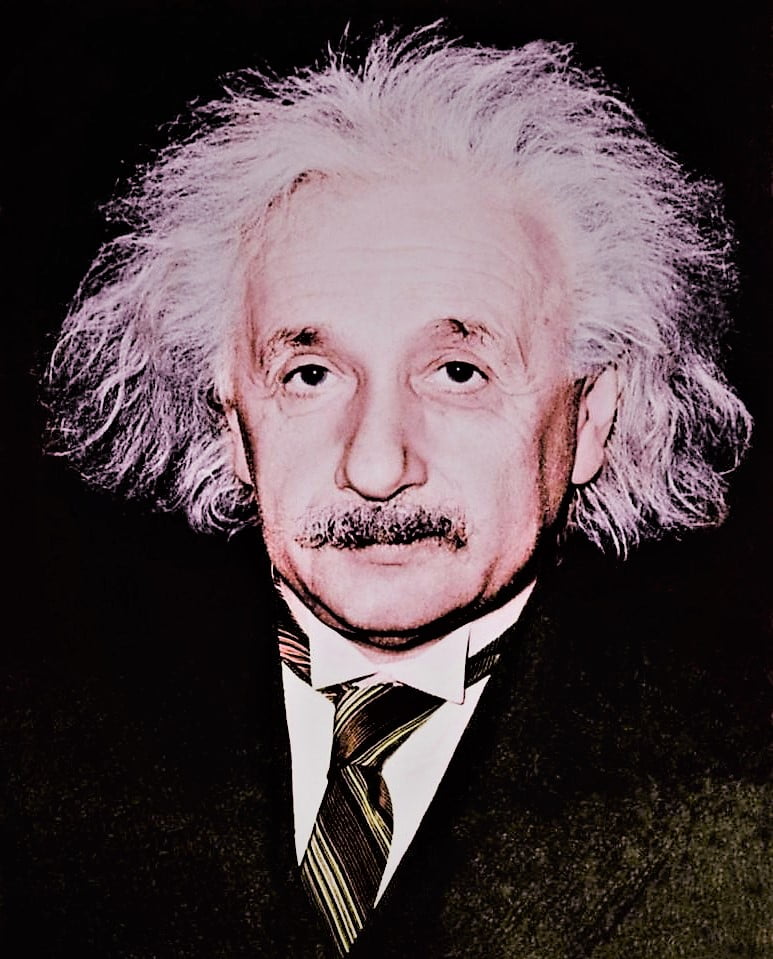 The Genius person Albert EInstein