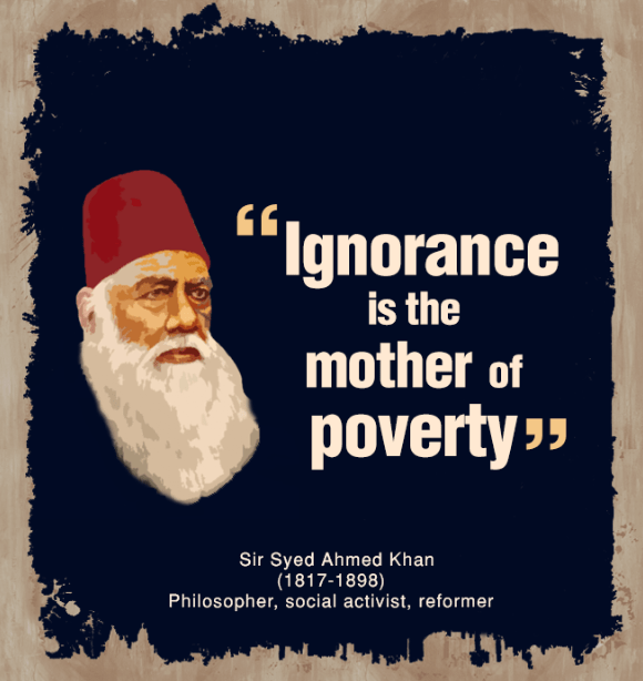Sir Syed Ahmed's Quotes