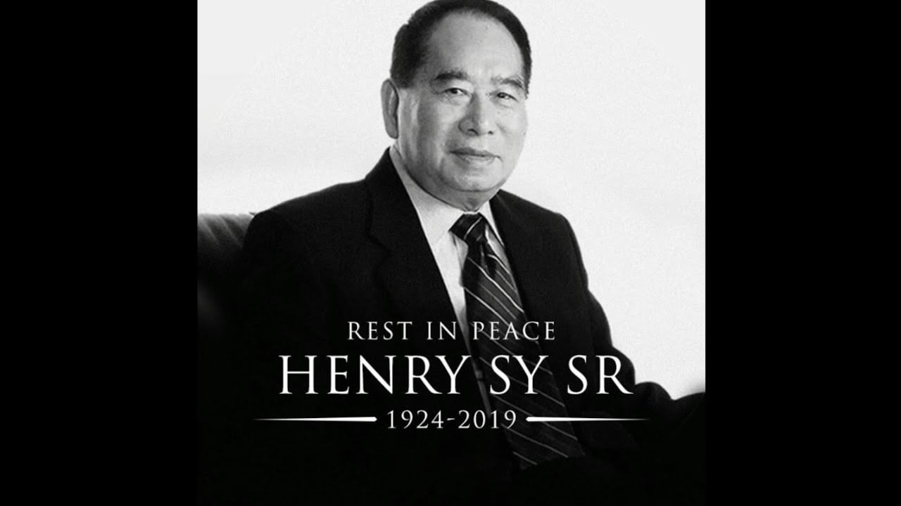 HENRY SY SR. TRIBUTE, REST IN PEACE
