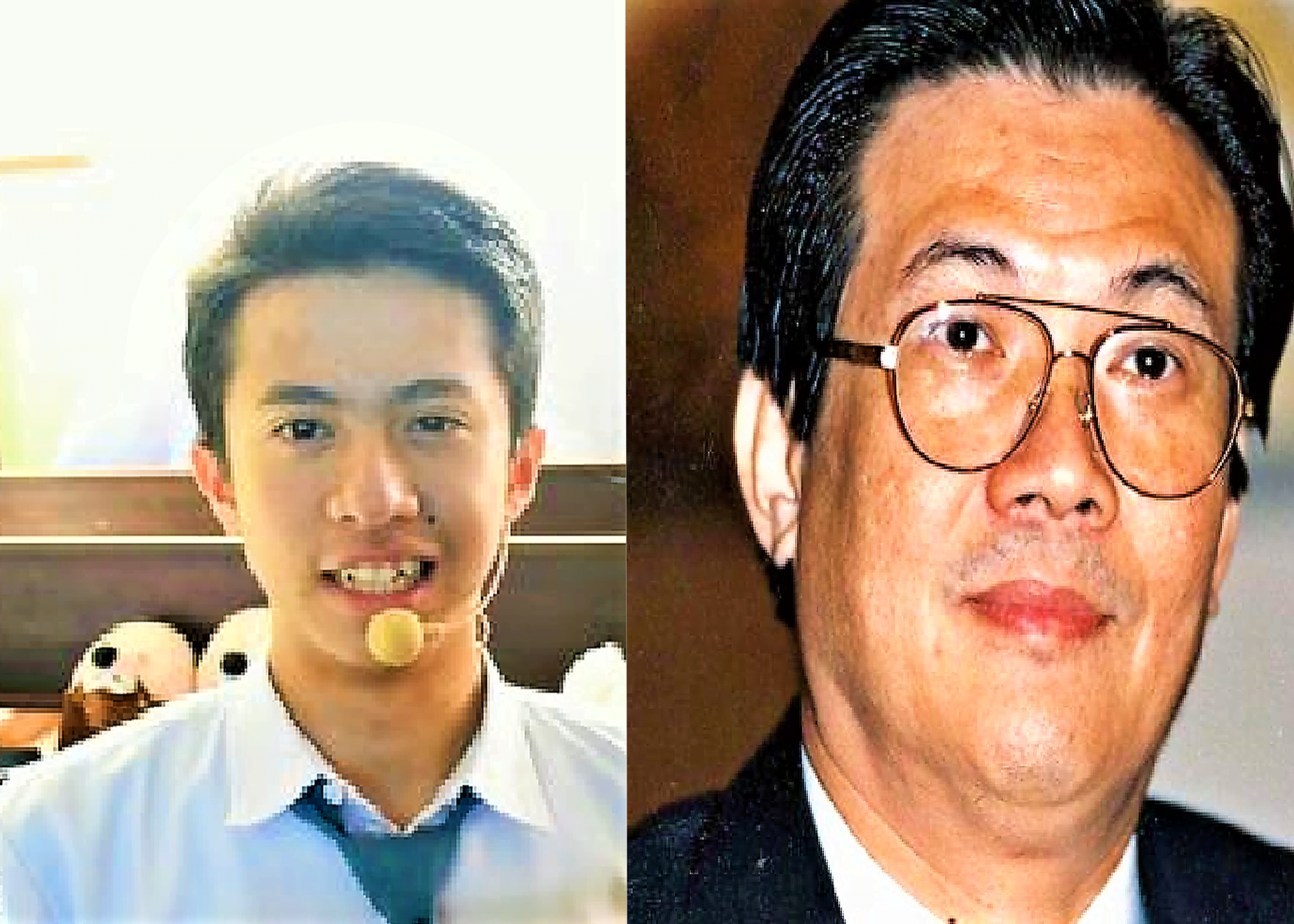 PRAJOGO PANGESTU founder of timber business & on the other hand young age picture