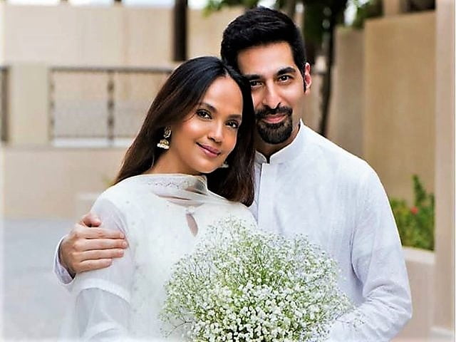 Aamina Sheikh gets married, shares first pictures with husband