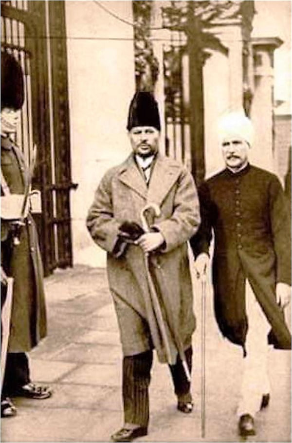 Sir Muhammad Zafarullah Khan & Allama Iqbal, London, 1930
