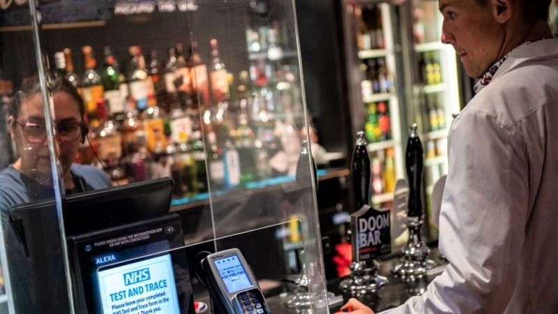 An NHS Test and Trace call does not always mean a pub or restaurant must close. It depends on the circumstances and when the infected person visited