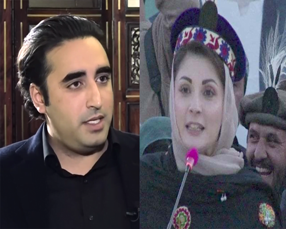 Maryam Nawaz and Bilawal Bhutto in Gilgit Baltistan