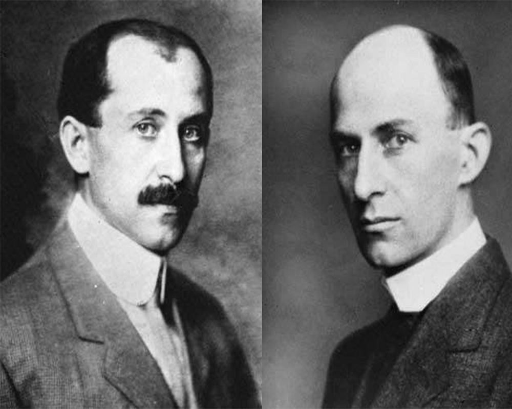 The inventor of Aero Plane Orville and Wilbur Wright