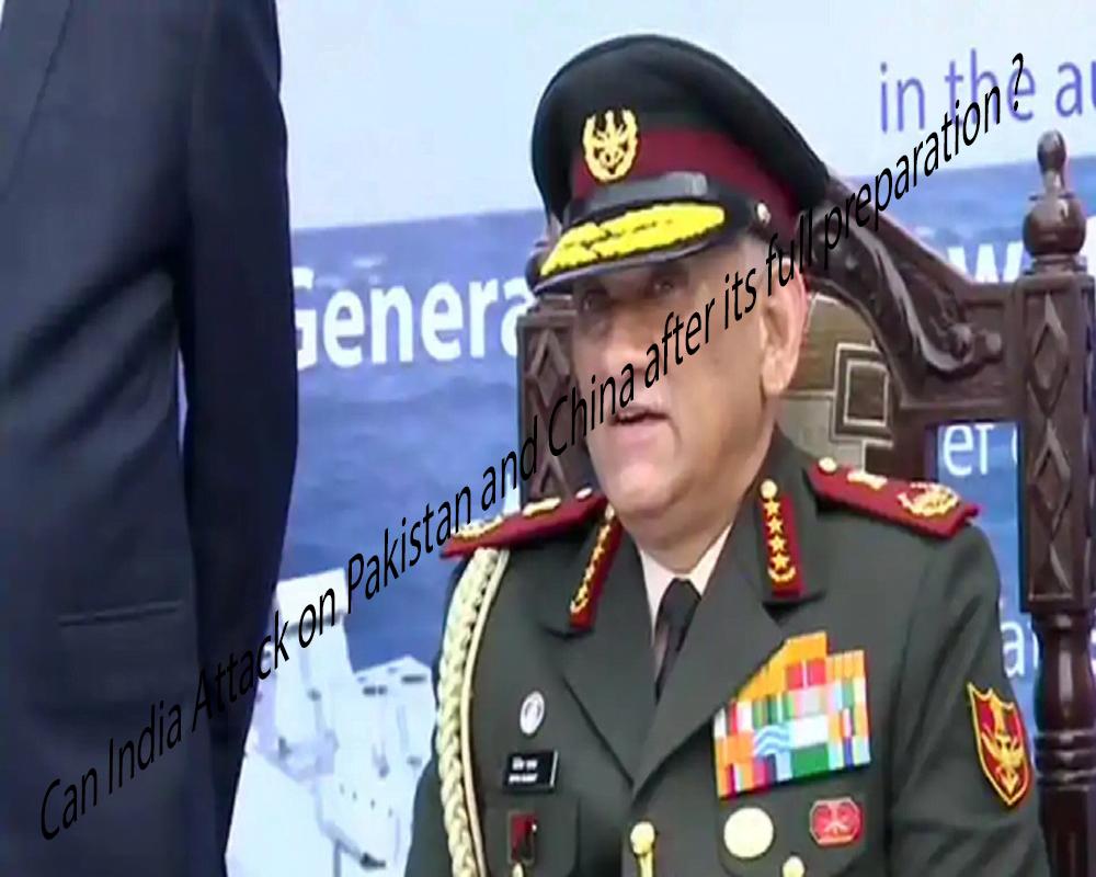 CDS General Bipin Rawat cautions Pakistan and China