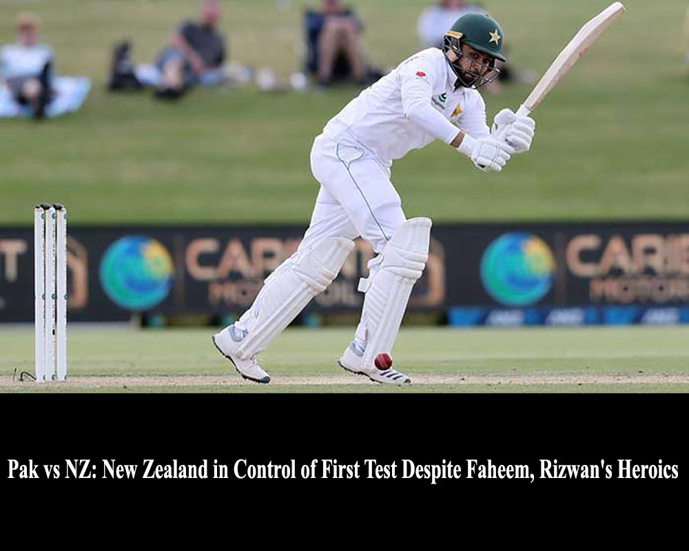 Faheem, Rizwan's late fightback save Pakistan from follow on