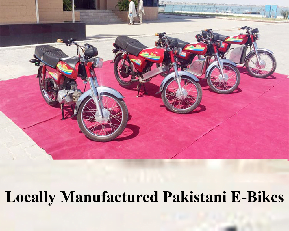 Locally Manufactured Pakistani E-Bikes