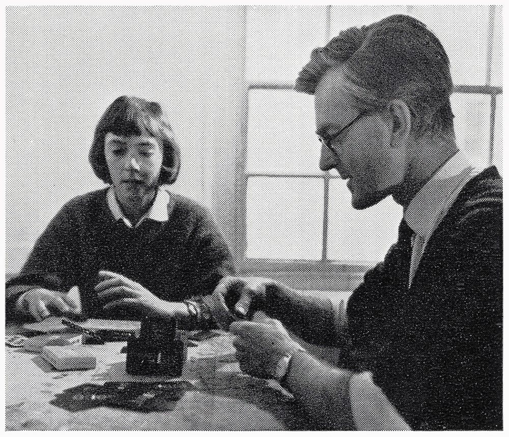 Margaret Calvert becomes Jock Kinneir's assistant