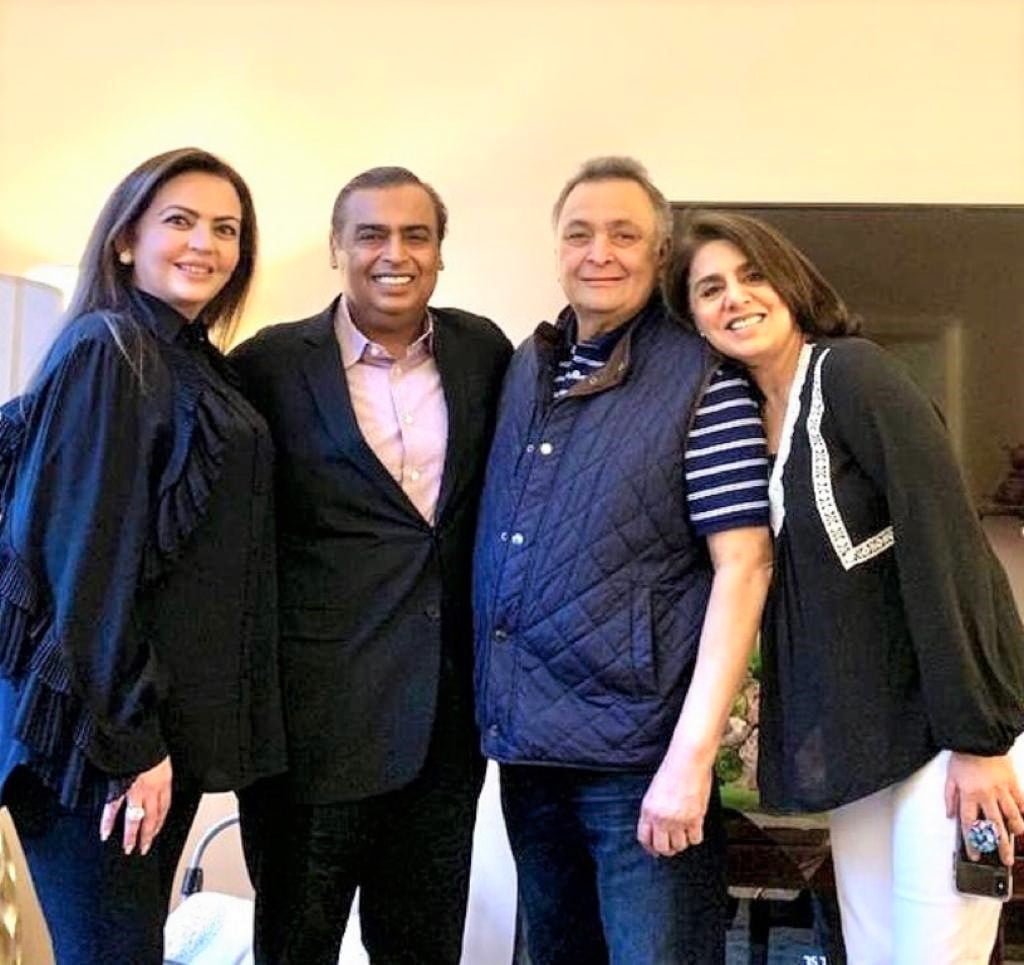 Neetu Kapoor thanks him and family, You have been our guardian angels