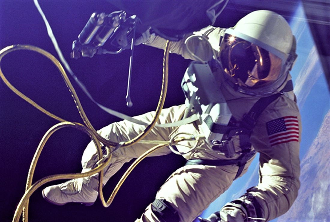 Cold Welding Metal in Space