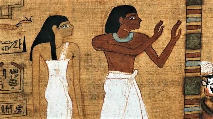 Egyptians of both sexes wore makeup.